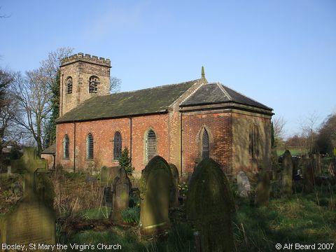 Recent Photograph of St Mary the Virgin's Church (Bosley)
