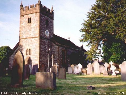 Recent Photograph of Holy Trinity Church (1999) (Ashford)