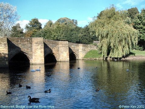 Recent Photograph of Bridge over River Wye (Bakewell)