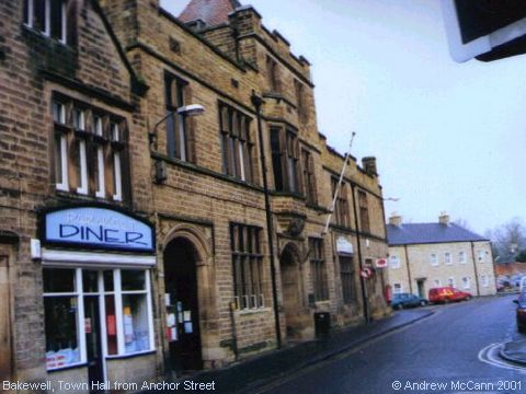 Recent Photograph of Town Hall from Anchor Street (Bakewell)