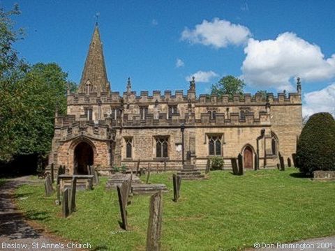 Recent Photograph of St Anne's Church (2001) (Baslow)