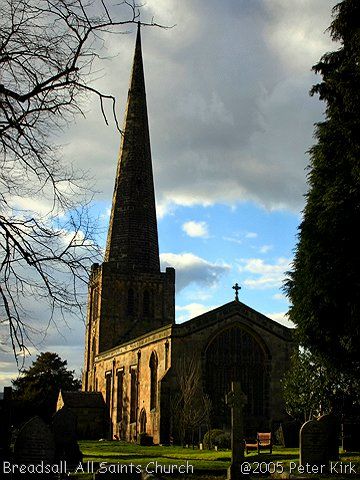 Recent Photograph of All Saints Church (Breadsall)