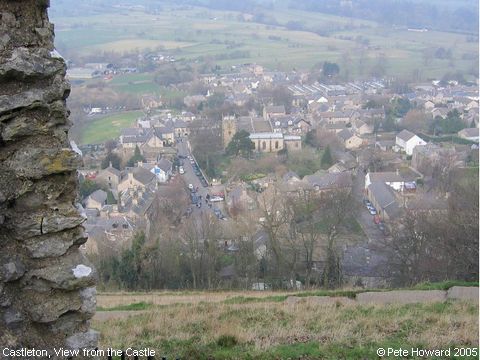 Recent Photograph of View from the Castle (Castleton)