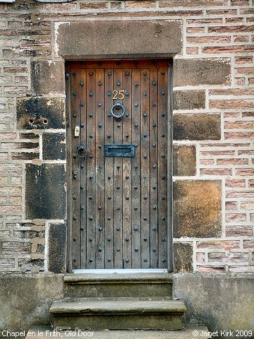 Recent Photograph of Old Door (Chapel en le Frith)