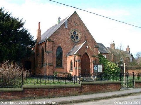 Recent Photograph of Wesleyan Methodist Chapel (Dale Abbey)