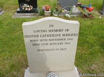 RODGERS, Hester Catherine 2001
