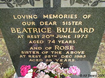 BULLARD, Beatrice 1975