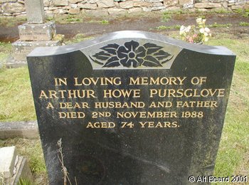 PURSGLOVE, Arthur Howe 1988