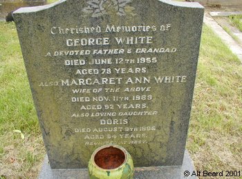 WHITE, George 1955