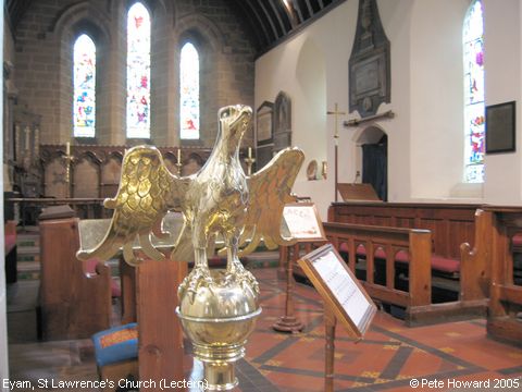 Recent Photograph of St Lawrence's Church (Lectern) (Eyam)