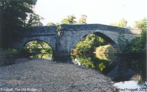 Recent Photograph of The Old Bridge (2) (Froggatt)