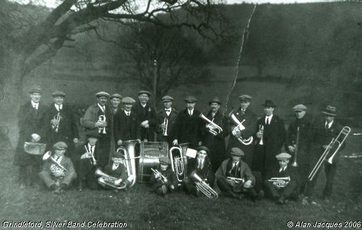 Old Photograph of Silver Band Celebration (Grindleford)