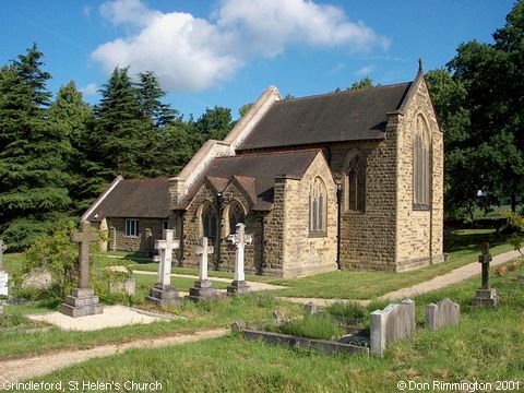 Recent Photograph of St Helen's Church (Grindleford)