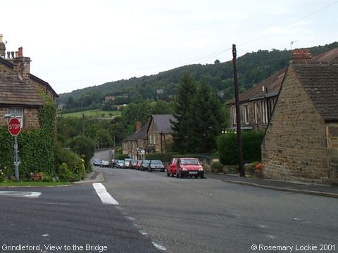 Recent Photograph of View to the Bridge (Grindleford)