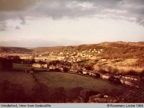 Recent Photograph of View from Goatscliffe (Grindleford)