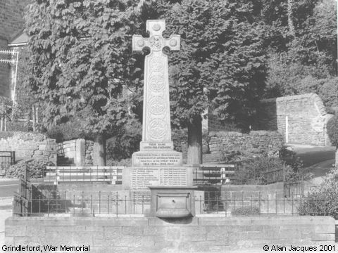 Recent Photograph of The War Memorial (Grindleford)