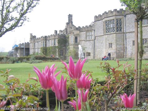 Recent Photograph of The Gardens to the Hall (Haddon)