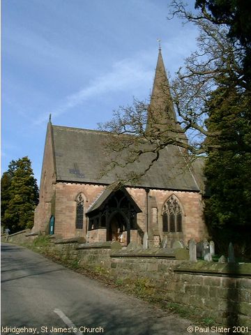 Recent Photograph of St James's Church (Idridgehay & Alton)