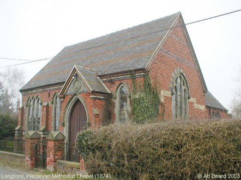 Recent Photograph of Wesleyan Methodist Chapel (1874) (Longford)