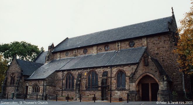 Recent Photograph of St Thomas's Church (Somercotes)
