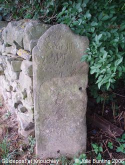 Guidepost at Knouchley, Stoke (c) Julie Bunting 2008