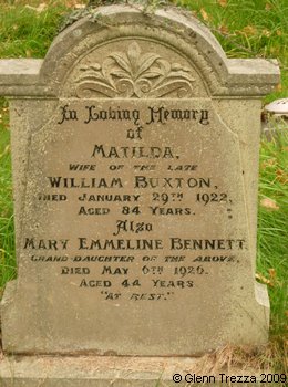 BUXTON, Matilda & William