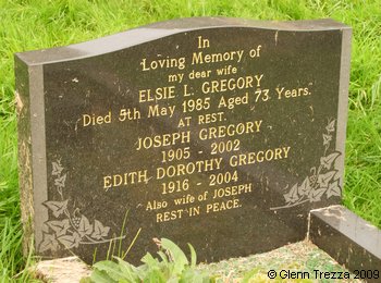 GREGORY, Elsie L, Joseph  & Edith D