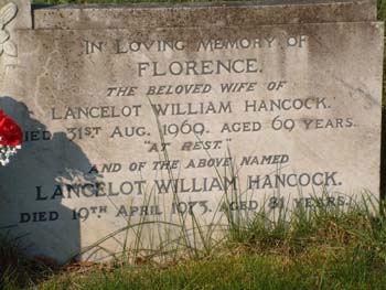 HANCOCK, Lancelot Wm & Florence