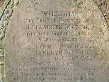 MASON, William & Elizabeth
