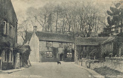 Old Postcard of The Nook (1) (Stoney Middleton)