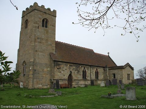 Recent Photograph of St James's Church (SW View) (Swarkestone)
