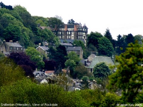 Recent Photograph of View of Rockside from Snitterton (Snitterton)