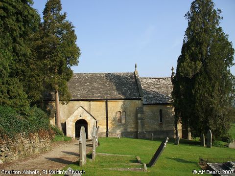 Recent Photograph of St Martin's Church (2007) (Charlton Abbots)