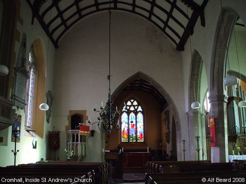 Recent Photograph of Inside St Andrew's Church (Cromhall)