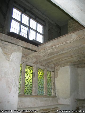 Recent Photograph of Inside Odda's Chapel (Deerhurst)