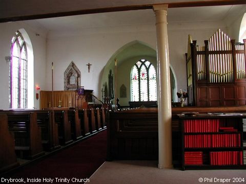 Recent Photograph of Inside Holy Trinity Church (Drybrook)