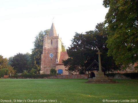 Recent Photograph of St Mary's Church (South View) (Dymock)