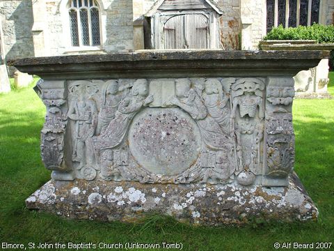 Recent Photograph of St John the Baptist's Church (Unknown Tomb) (Elmore)