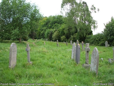Recent Photograph of Congregational Chapel Cemetery (Forest Green)
