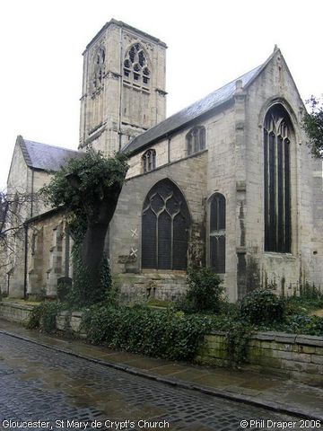 Recent Photograph of St Mary de Crypt's Church (Gloucester)