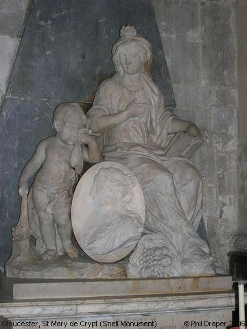 Recent Photograph of St Mary de Crypt (Snell Monument) (Gloucester)