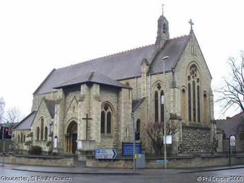 Recent Photograph of St Paul's Church (Gloucester)