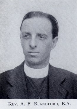 Photo of Rev. A.F. Blandford, B.A., Tyndale Congregational Church