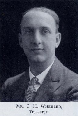 Photo of Mr. C.H. Wheeler, Treasurer, Tyndale Congregational Church