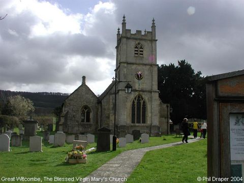 Recent Photograph of The Blessed Virgin Mary's Church (Great Witcombe)