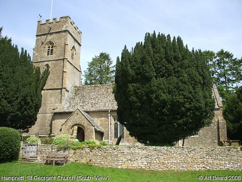 Recent Photograph of St George's Church (South View) (Hampnett)