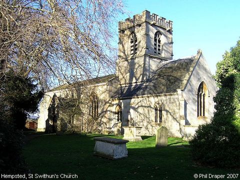 Recent Photograph of St Swithun's Church (Hempsted)