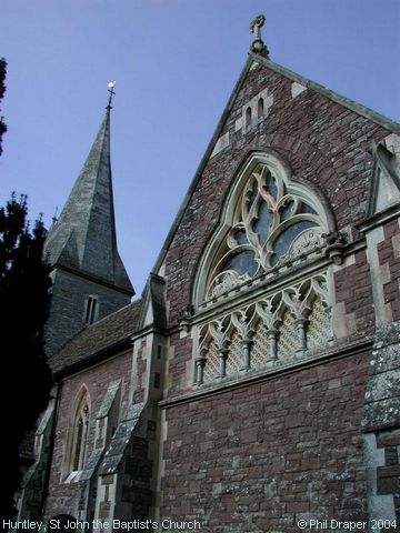 Recent Photograph of St John the Baptist's Church (2004) (Huntley)