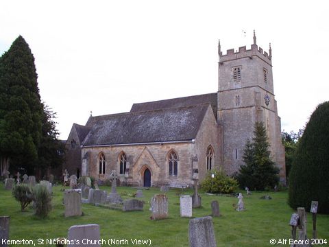 Recent Photograph of St Nicholas's Church (North View) (Kemerton)