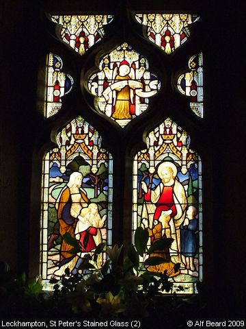Recent Photograph of St Peter's Stained Glass (2) (Leckhampton)
